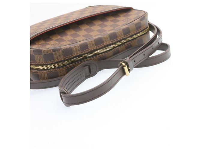 LOUIS VUITTON Borsa a Spalla Trocadero 27 Damier Ebene N48085 LV Auth 27264SAV - vista 7