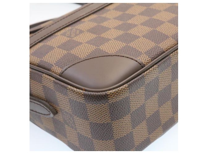 LOUIS VUITTON Borsa a Spalla Trocadero 27 Damier Ebene N48085 LV Auth 27264SAV - vista 8