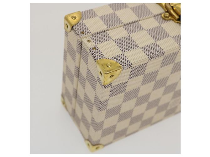 LOUIS VUITTON Coffret Polyvalent Damier Azur Boîte à Bijoux SPO N33618 Auth 29521SV - vue 15