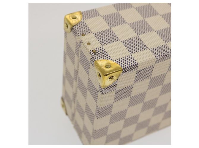 LOUIS VUITTON Coffret Polyvalent Damier Azur Boîte à Bijoux SPO N33618 Auth 29521SV - vue 16