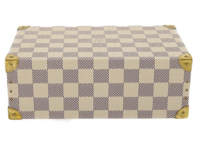 LOUIS VUITTON Coffret Polyvalent Damier Azur Boîte à Bijoux SPO N33618 Auth 29521SV - vue 2