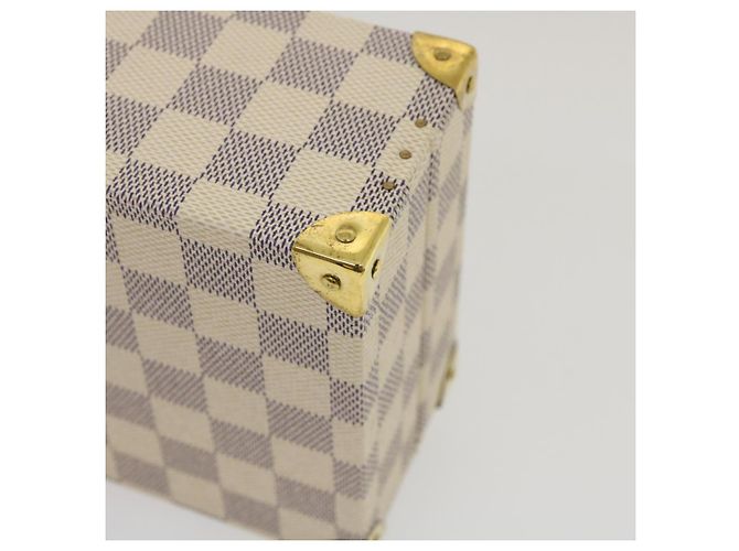 LOUIS VUITTON Coffret Polyvalent Damier Azur Boîte à Bijoux SPO N33618 Auth 29521SV - vue 7
