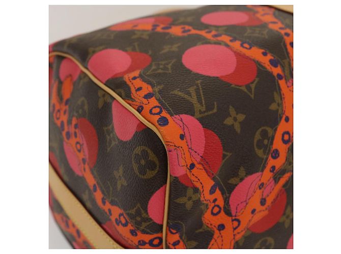 LOUIS VUITTON Borsa Keepall Bandoulière 45 Monogram Ramages M41413 Auth LV 29545SV Monogramma - vista 15