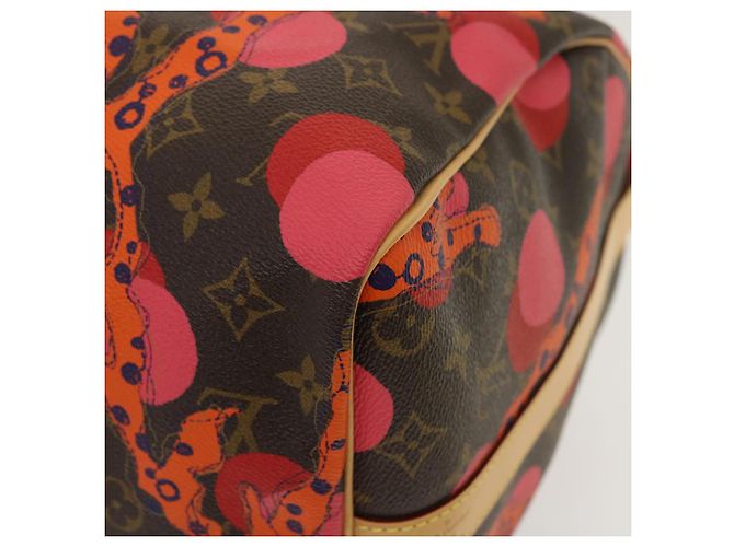 LOUIS VUITTON Borsa Keepall Bandoulière 45 Monogram Ramages M41413 Auth LV 29545SV Monogramma - vista 16