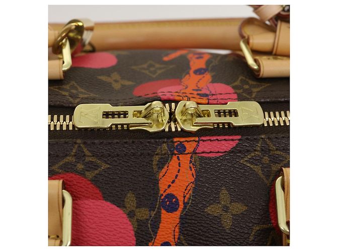 LOUIS VUITTON Borsa Keepall Bandoulière 45 Monogram Ramages M41413 Auth LV 29545SV Monogramma - vista 18