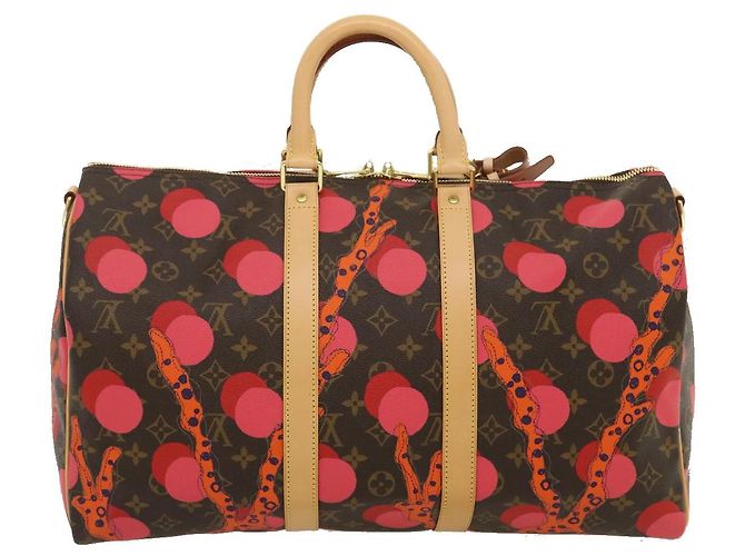 LOUIS VUITTON Borsa Keepall Bandoulière 45 Monogram Ramages M41413 Auth LV 29545SV Monogramma - vista 2