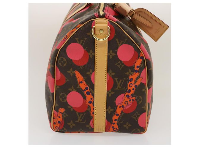 LOUIS VUITTON Borsa Keepall Bandoulière 45 Monogram Ramages M41413 Auth LV 29545SV Monogramma - vista 4