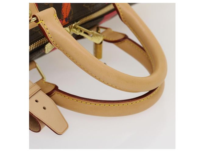 LOUIS VUITTON Borsa Keepall Bandoulière 45 Monogram Ramages M41413 Auth LV 29545SV Monogramma - vista 7