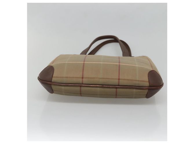 Autre Marque Burberrys Nova Check Tote Bag aus Canvas Beige Gold Auth bs28014 Golden - Ansicht 5