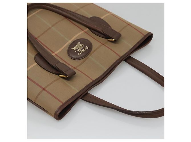 Autre Marque Burberrys Nova Check Tote Bag aus Canvas Beige Gold Auth bs28014 Golden - Ansicht 6