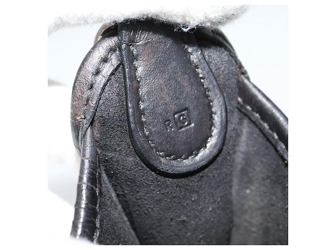 Hermès HERMES Borsa a Spalla Vespa TPM in Pelle Nera Auth bs27999 Nero - vista 12