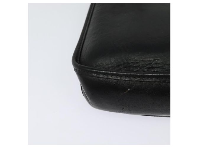 Hermès HERMES Borsa a Spalla Vespa TPM in Pelle Nera Auth bs27999 Nero - vista 15