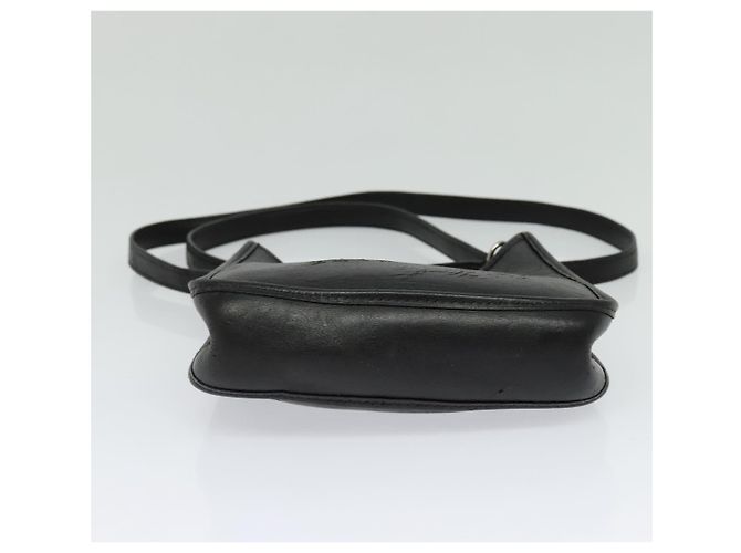 Hermès HERMES Borsa a Spalla Vespa TPM in Pelle Nera Auth bs27999 Nero - vista 5