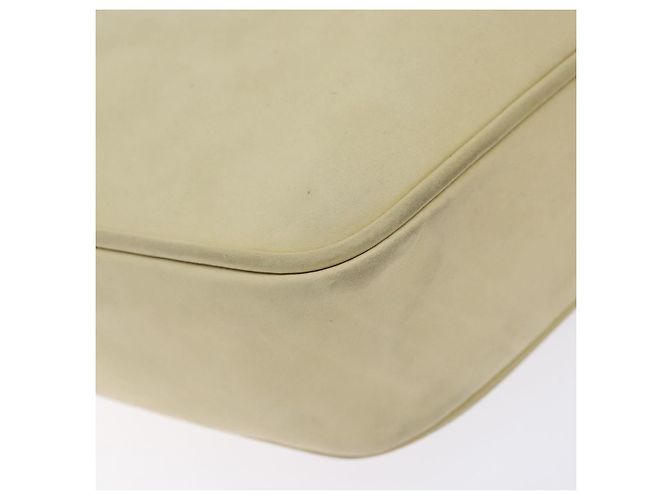Borsa a Spalla Gancini in Camoscio Beige Oro Salvatore Ferragamo Auth bs27824 D'oro - vista 15