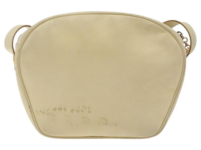 Borsa a Spalla Gancini in Camoscio Beige Oro Salvatore Ferragamo Auth bs27824 D'oro - vista 2