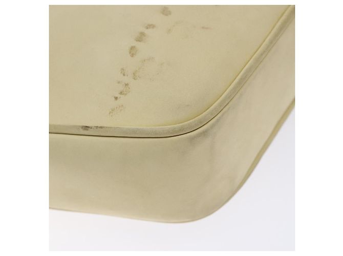 Borsa a Spalla Gancini in Camoscio Beige Oro Salvatore Ferragamo Auth bs27824 D'oro - vista 8