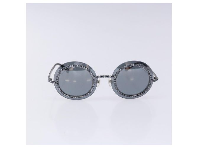 Gafas de sol CHANEL de plástico Negro CC Auth 131207V - vista 13
