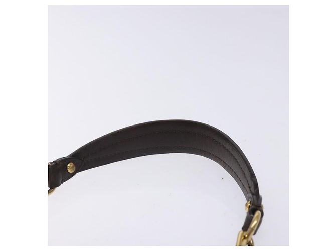 LOUIS VUITTON Monogram Charm Borsa Chiusura Marrone Scuro M95155 LV Auth 131805 - vista 8