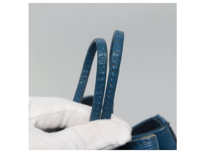 LOUIS VUITTON Sac à épaule Epi Noe Bleu Toledo M44005 LV Auth gh458 - vue 10