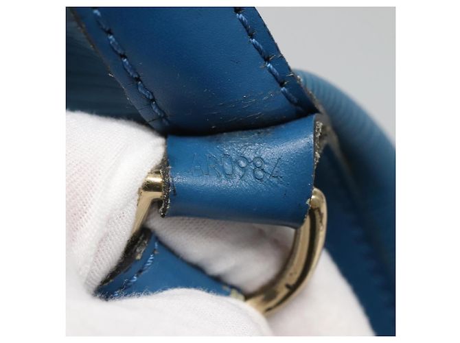 LOUIS VUITTON Sac à épaule Epi Noe Bleu Toledo M44005 LV Auth gh458 - vue 12
