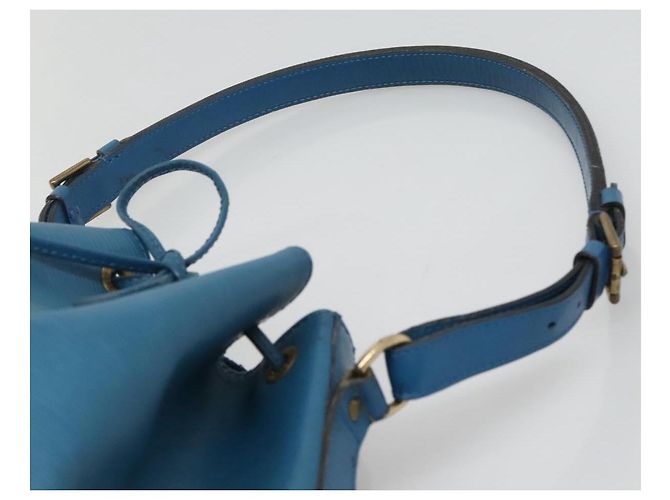 LOUIS VUITTON Sac à épaule Epi Noe Bleu Toledo M44005 LV Auth gh458 - vue 8