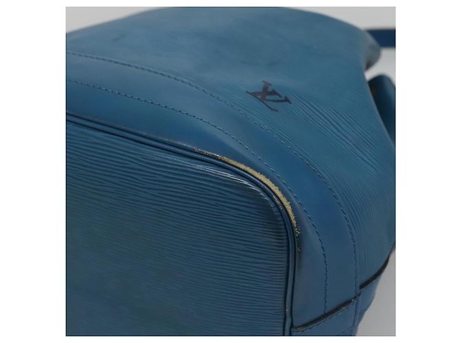 LOUIS VUITTON Sac à épaule Epi Noe Bleu Toledo M44005 LV Auth gh458 - vue 9