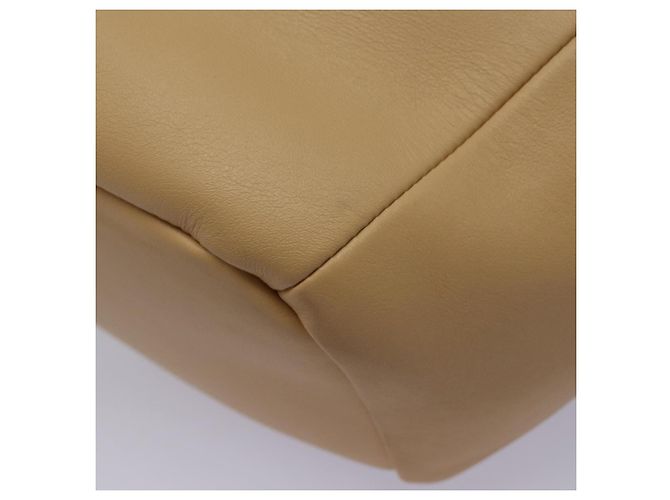 BOTTEGA VENETA Bolso de mano de cuero 2 en 1 Beige Auth hk1443V - vista 15