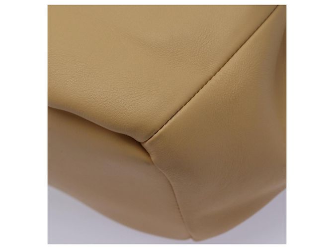 BOTTEGA VENETA Bolso de mano de cuero 2 en 1 Beige Auth hk1443V - vista 17