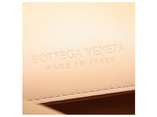 BOTTEGA VENETA Bolso de mano de cuero 2 en 1 Beige Auth hk1443V - vista 18