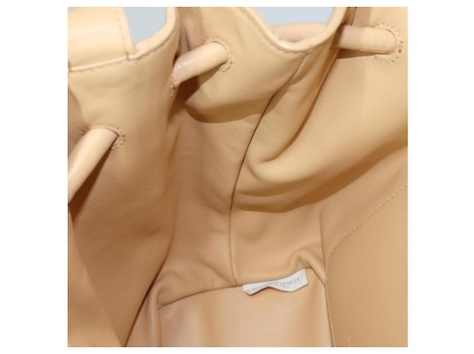 BOTTEGA VENETA Bolso de mano de cuero 2 en 1 Beige Auth hk1443V - vista 20