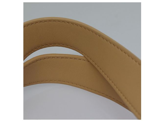 BOTTEGA VENETA Bolso de mano de cuero 2 en 1 Beige Auth hk1443V - vista 8
