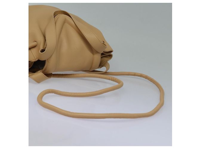 BOTTEGA VENETA Bolso de mano de cuero 2 en 1 Beige Auth hk1443V - vista 9