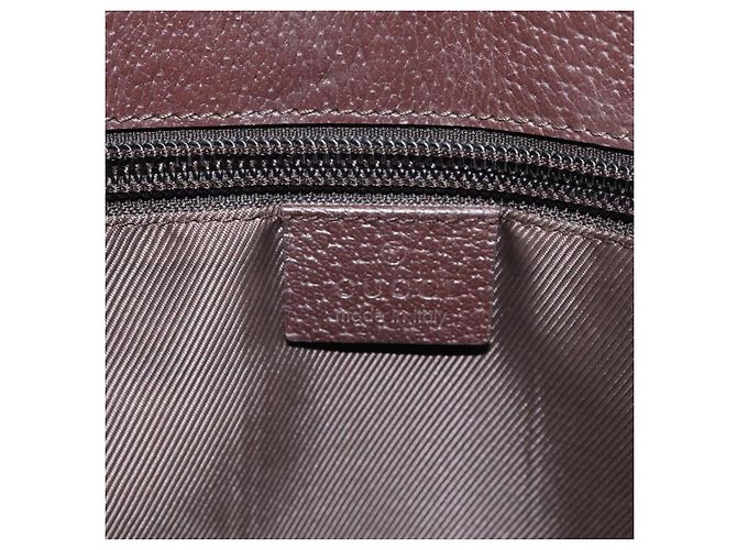 Borsa a Spalla GG Canvas Gucci Beige Argento 110054 Auth ep7544 - vista 16