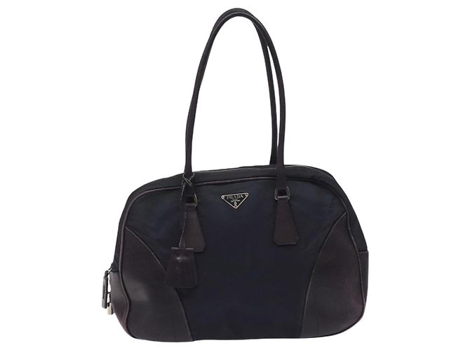 Borsa a Spalla Prada in Nylon Viola Auth nb139V Porpora - vista 13
