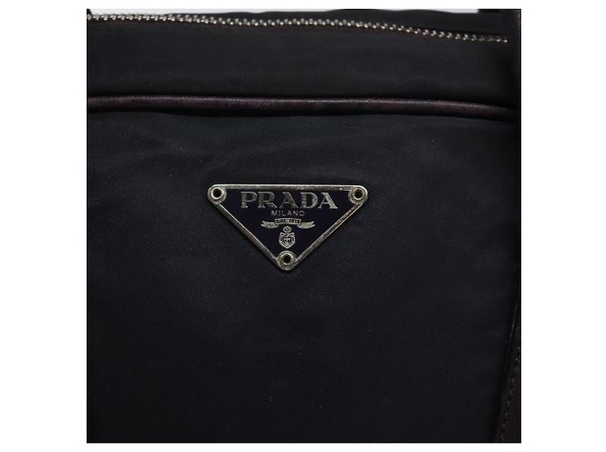 Borsa a Spalla Prada in Nylon Viola Auth nb139V Porpora - vista 17
