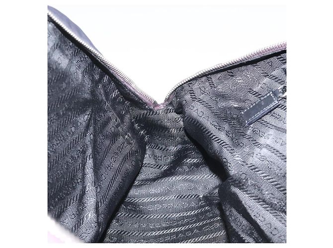 Borsa a Spalla Prada in Nylon Viola Auth nb139V Porpora - vista 21