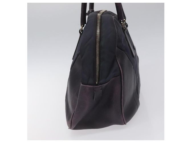 Borsa a Spalla Prada in Nylon Viola Auth nb139V Porpora - vista 3