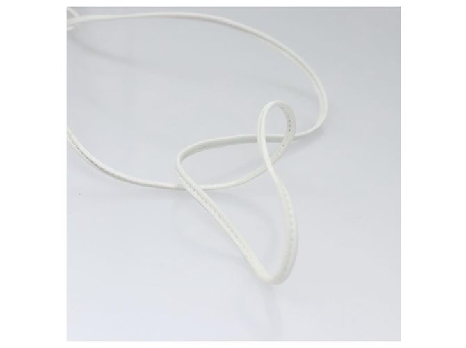 Céline Borsa a Spalla CELINE in Tela Blu Beige Bianco Auth EC472V - vista 7