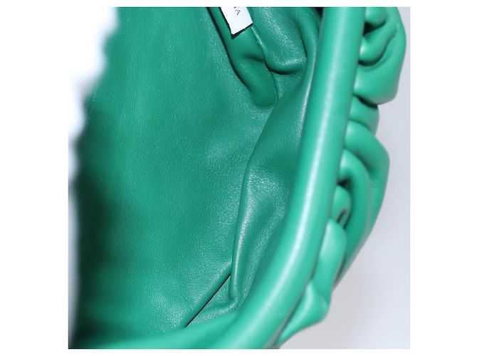 Autre Marque Borsa a Spalla in Pelle Bottega Veneta con Catena Verde Auth EC599V - vista 10