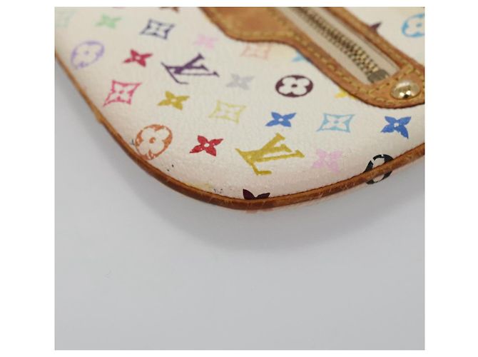 LOUIS VUITTON Pochette MM Monogram Multicolore Bianco M60028 LV Auth 110453 - vista 10