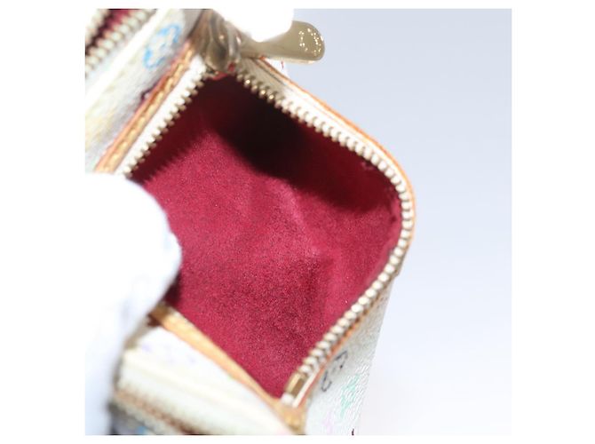 LOUIS VUITTON Pochette MM Monogram Multicolore Bianco M60028 LV Auth 110453 - vista 19