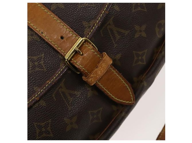 LOUIS VUITTON Borsa a Spalla Monogram Saumur 30 M42256 LV Auth 131254 Monogramma - vista 28