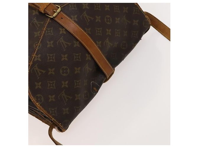 LOUIS VUITTON Borsa a Spalla Monogram Saumur 30 M42256 LV Auth 131254 Monogramma - vista 6