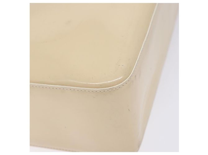 CHANEL Tote Bag Emaille Beige Gold CC Auth bs27673 Golden - Ansicht 16