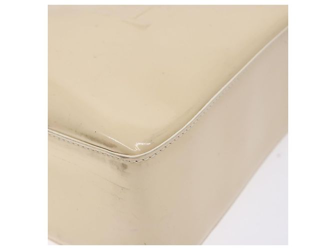 CHANEL Tote Bag Emaille Beige Gold CC Auth bs27673 Golden - Ansicht 9