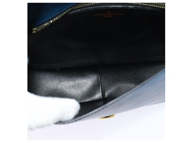 LOUIS VUITTON Borsa a Spalla Epi Saint Cloud GM Blu Toledo M52195 LV Auth ep8466 - vista 17