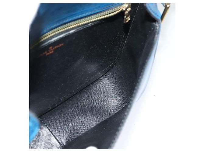 LOUIS VUITTON Borsa a Spalla Epi Saint Cloud GM Blu Toledo M52195 LV Auth ep8466 - vista 18