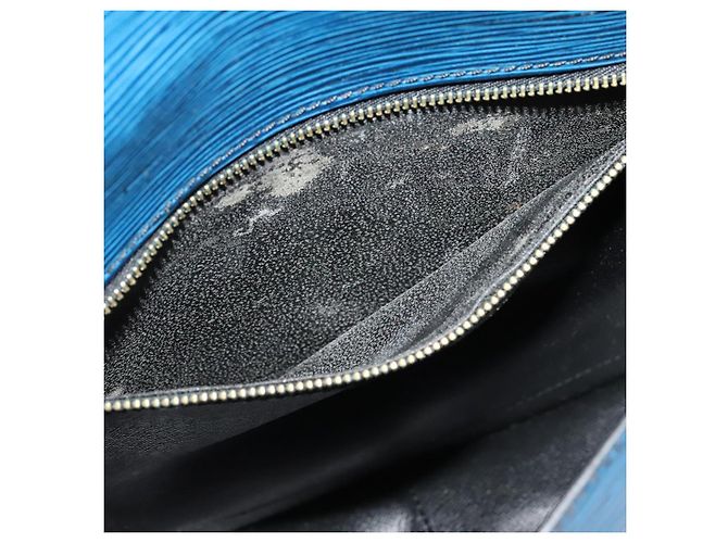 LOUIS VUITTON Borsa a Spalla Epi Saint Cloud GM Blu Toledo M52195 LV Auth ep8466 - vista 20