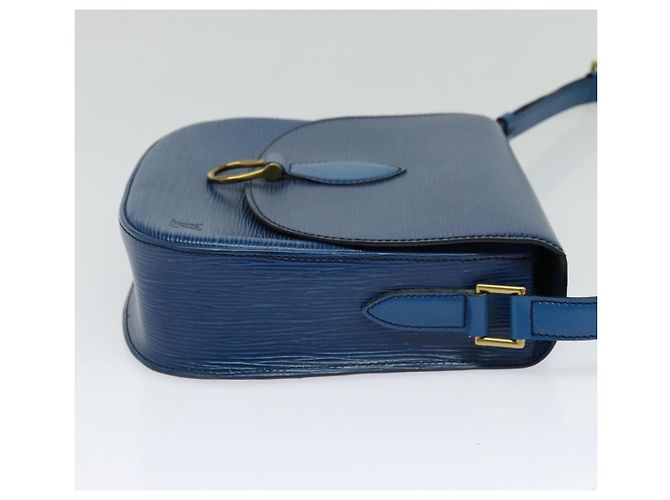 LOUIS VUITTON Borsa a Spalla Epi Saint Cloud GM Blu Toledo M52195 LV Auth ep8466 - vista 5