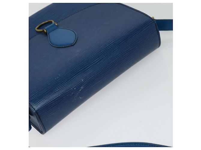 LOUIS VUITTON Borsa a Spalla Epi Saint Cloud GM Blu Toledo M52195 LV Auth ep8466 - vista 6